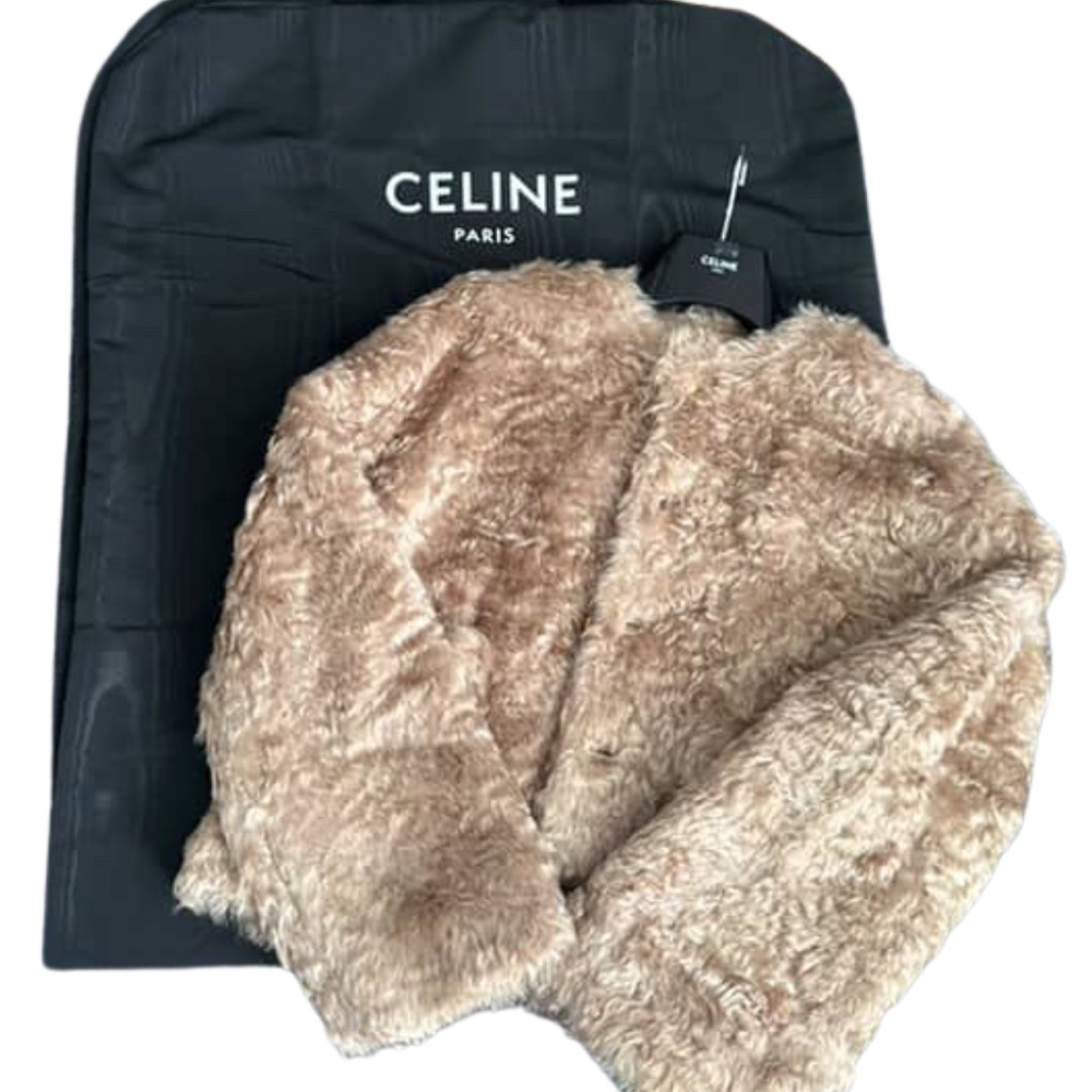 Celine Bouclette Hunter Mohair Jacket